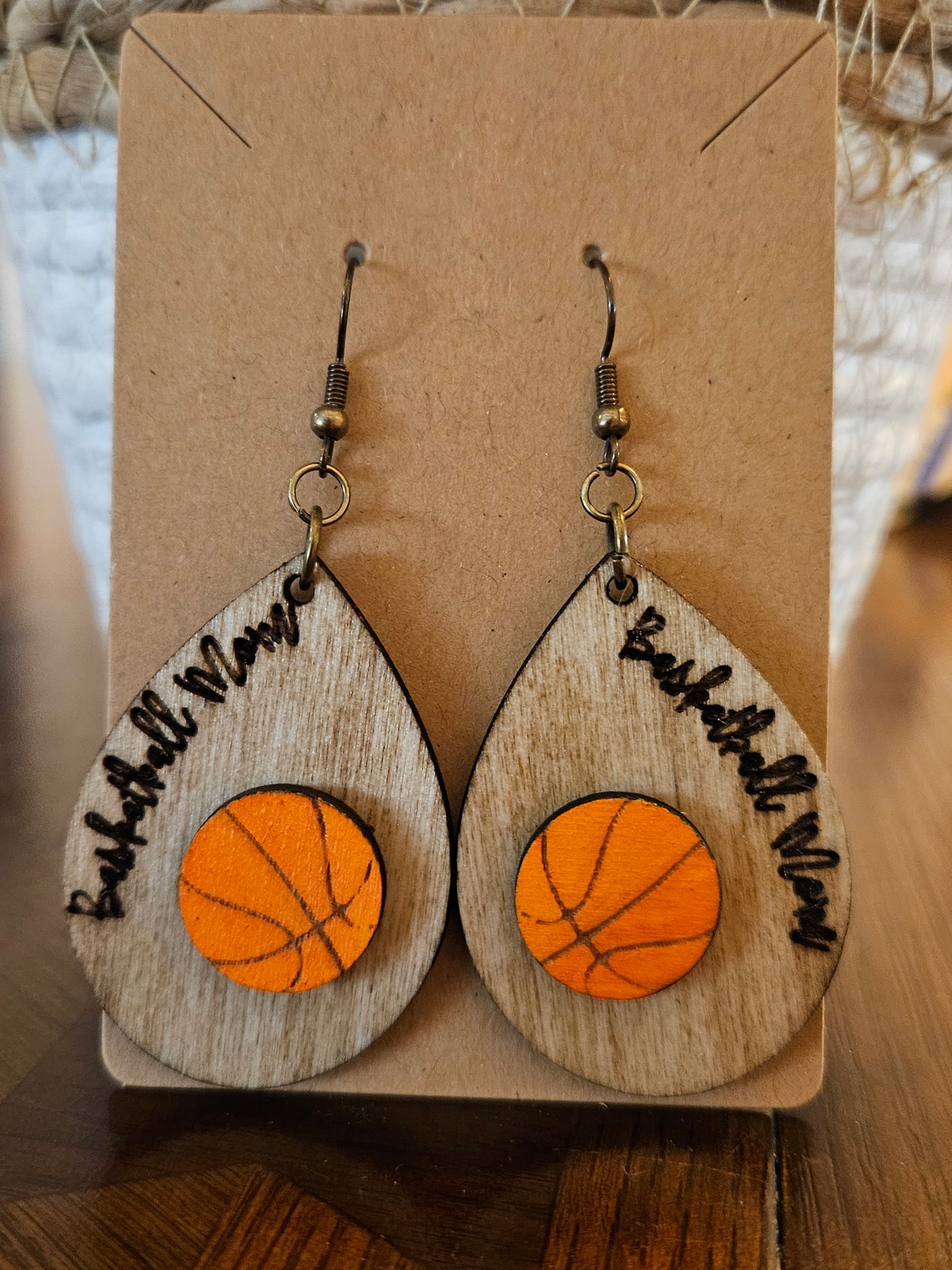 Earrings- Basketball Mom