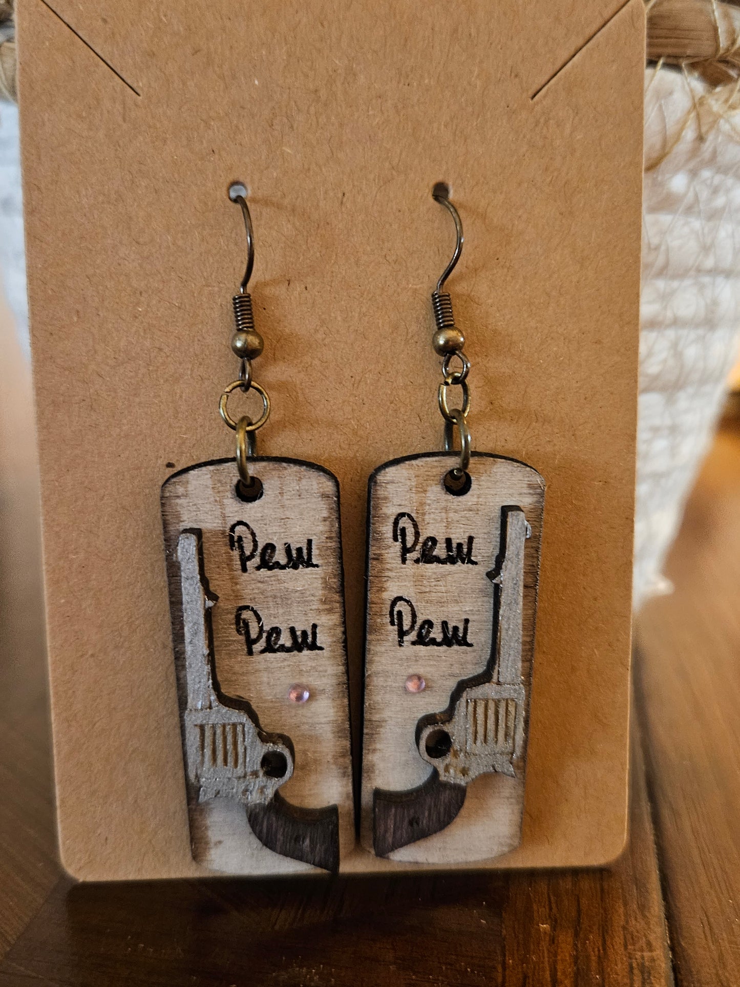 Earrings- Pew Pew