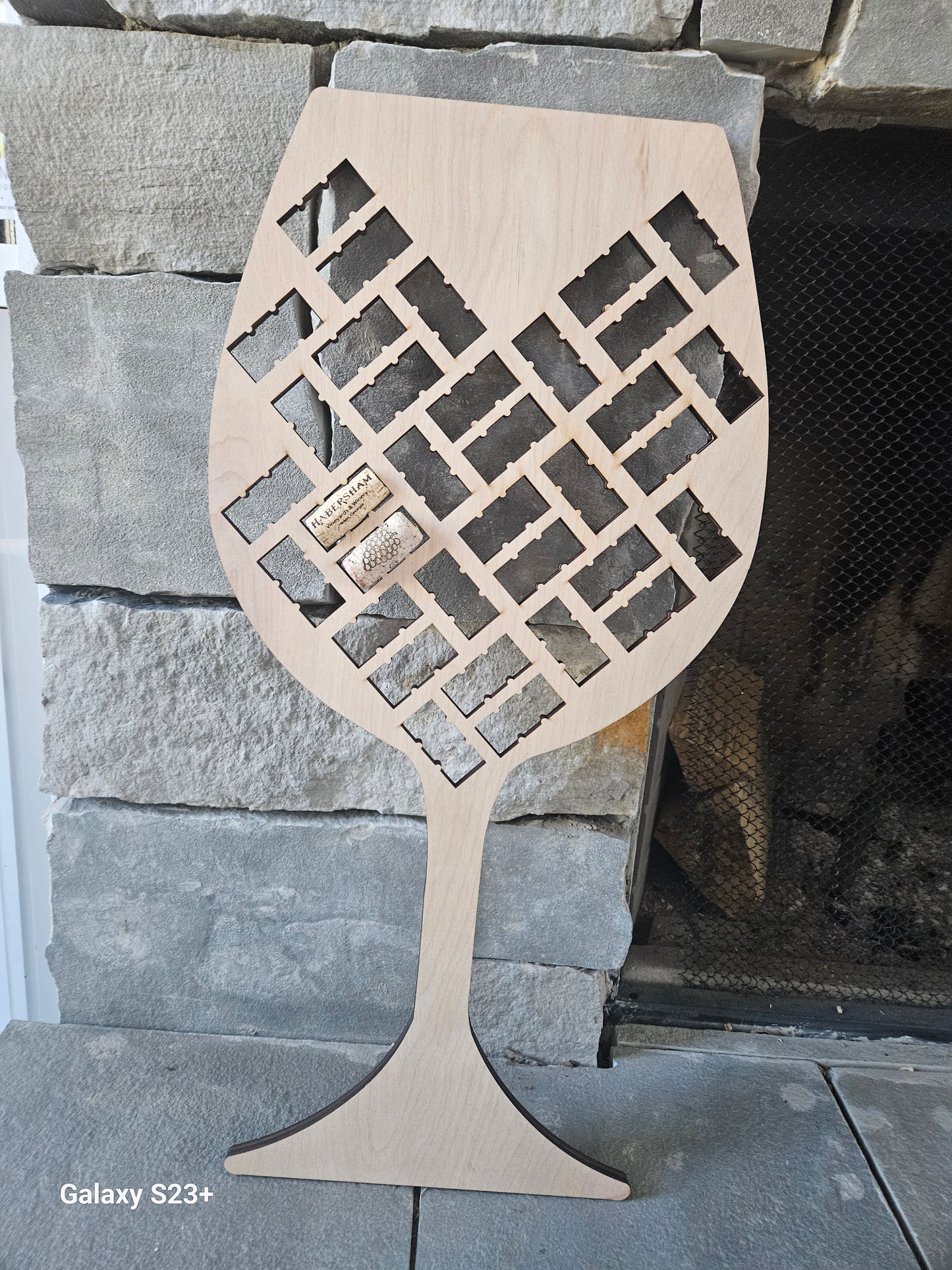 Wine Glass cork holder