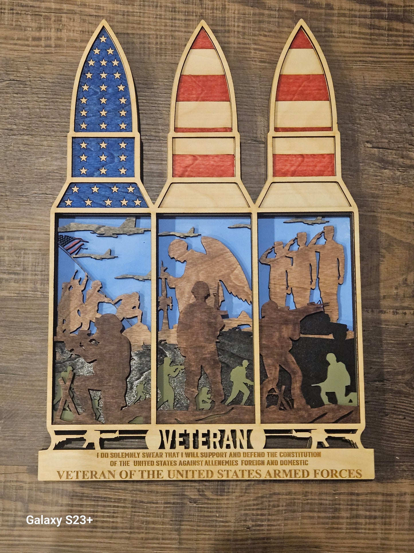 Veteran plaque