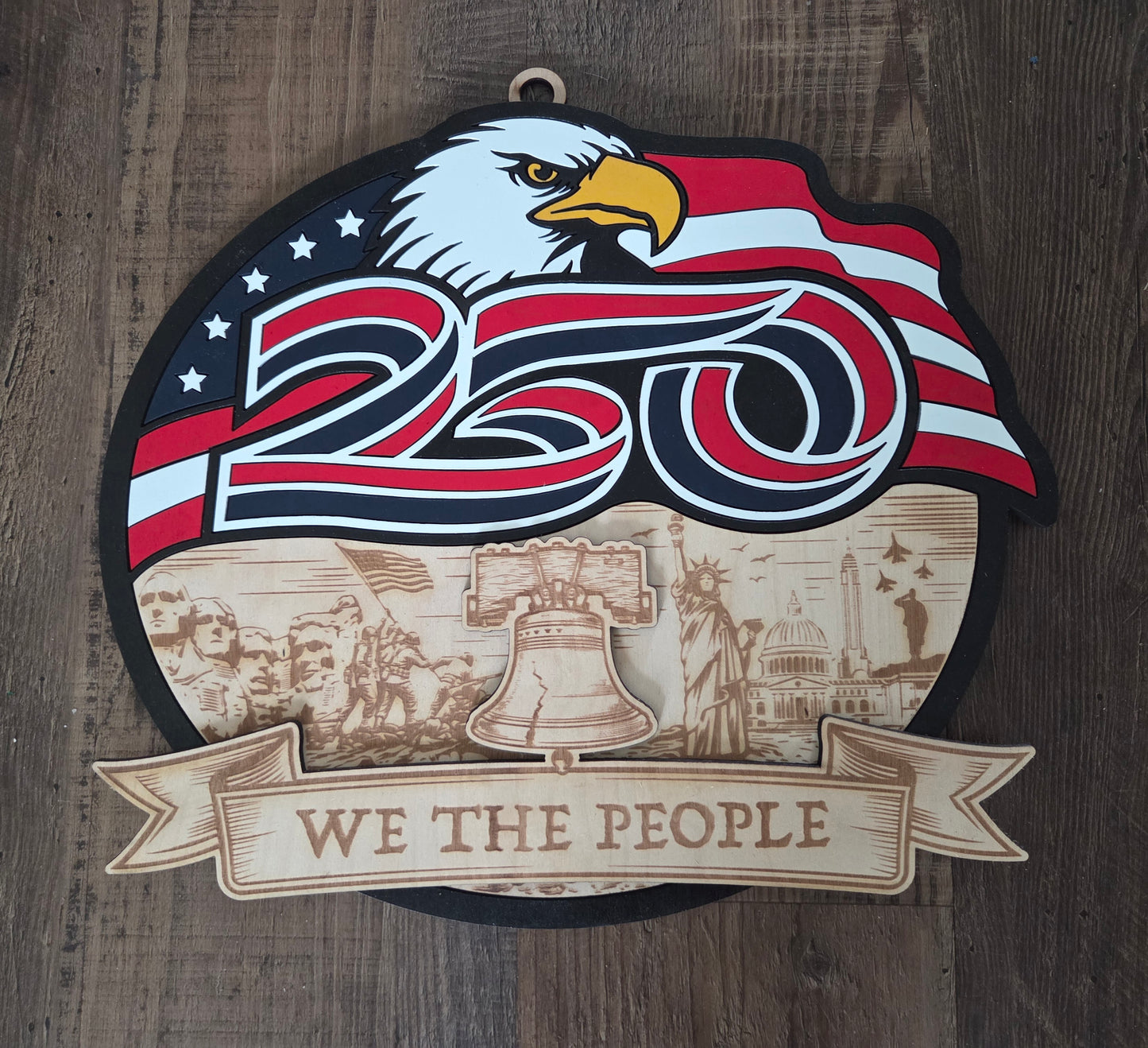 250 We The People door hanger