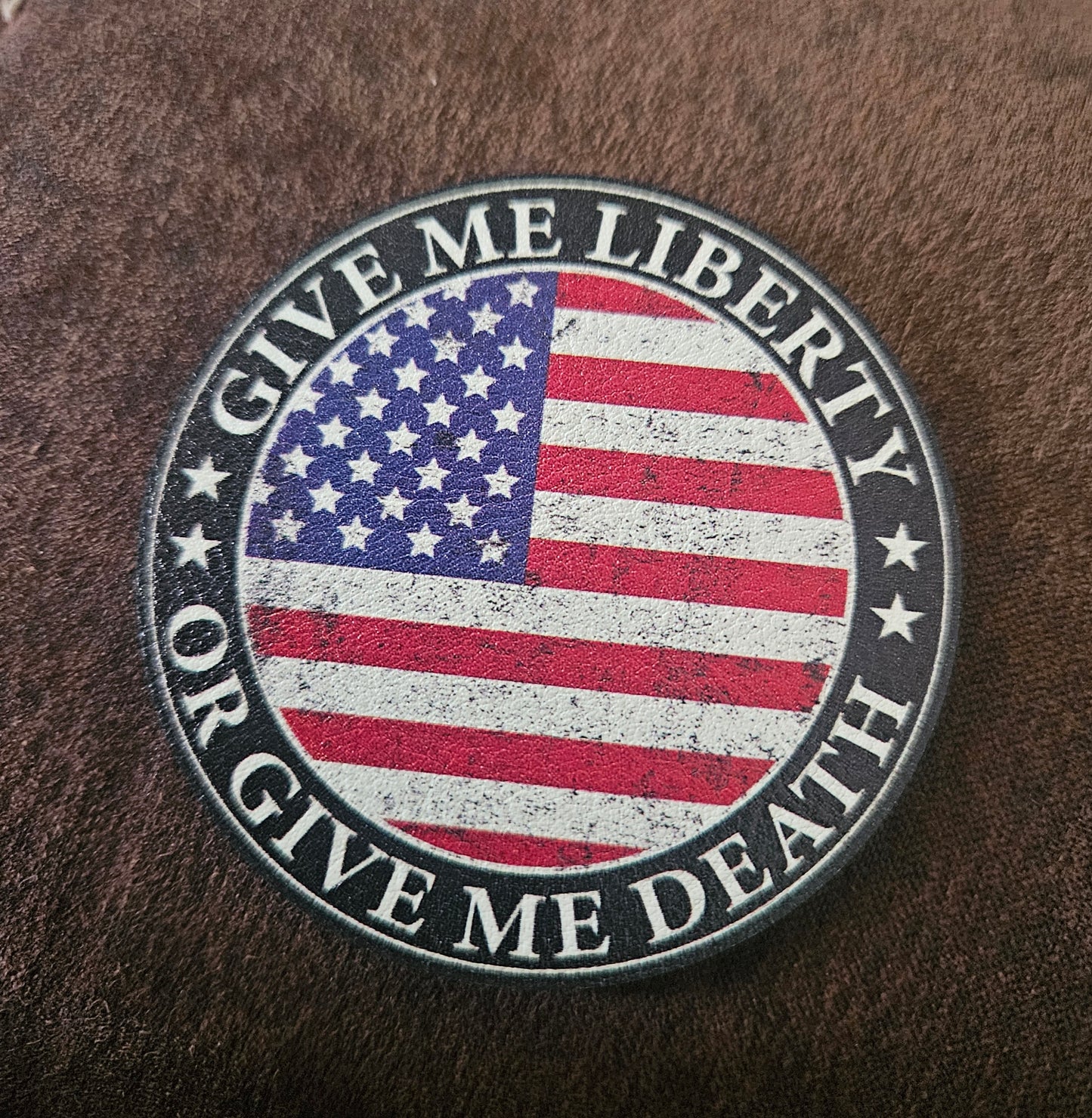 Give Me Liberty Or Give Me Death hat (UV patch)