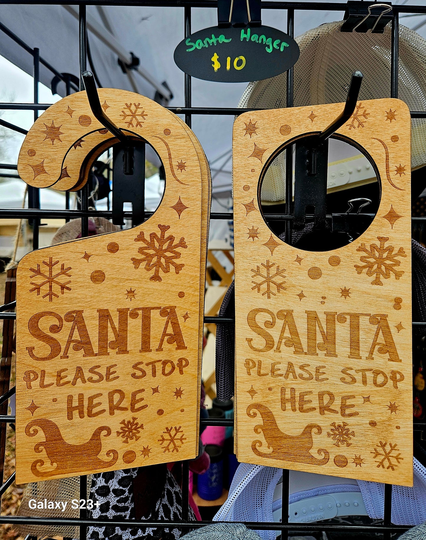 Christmas door hanger