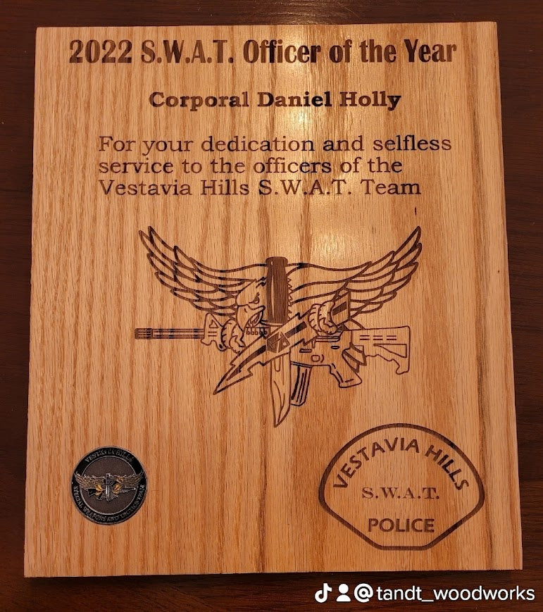Customization- plaques- signs