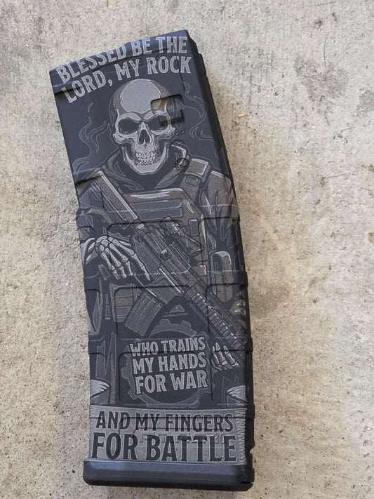 Pmag- BLESSED BE THE LORD MY ROCK