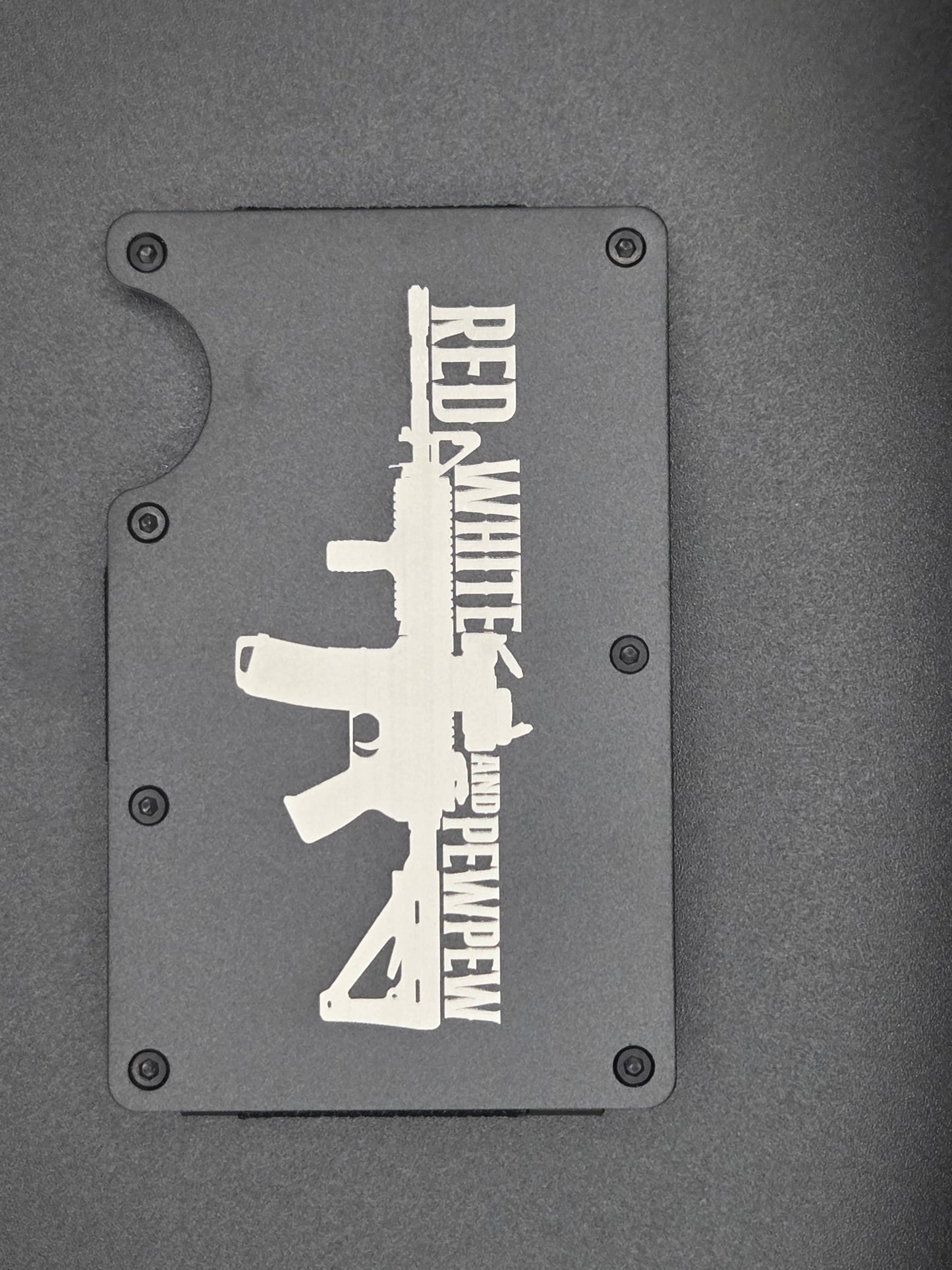 Wallet Red White Pewpew