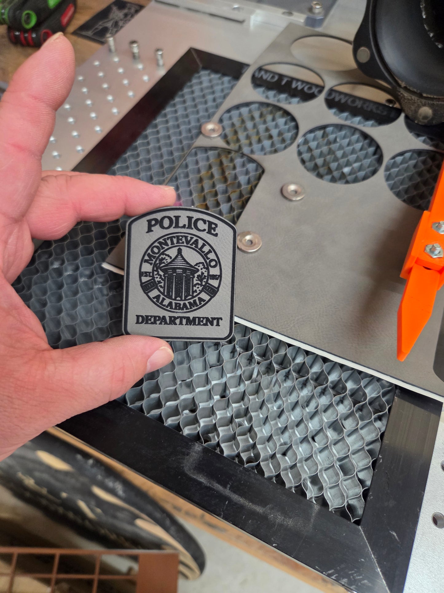 Custom Engraved Hat Patches