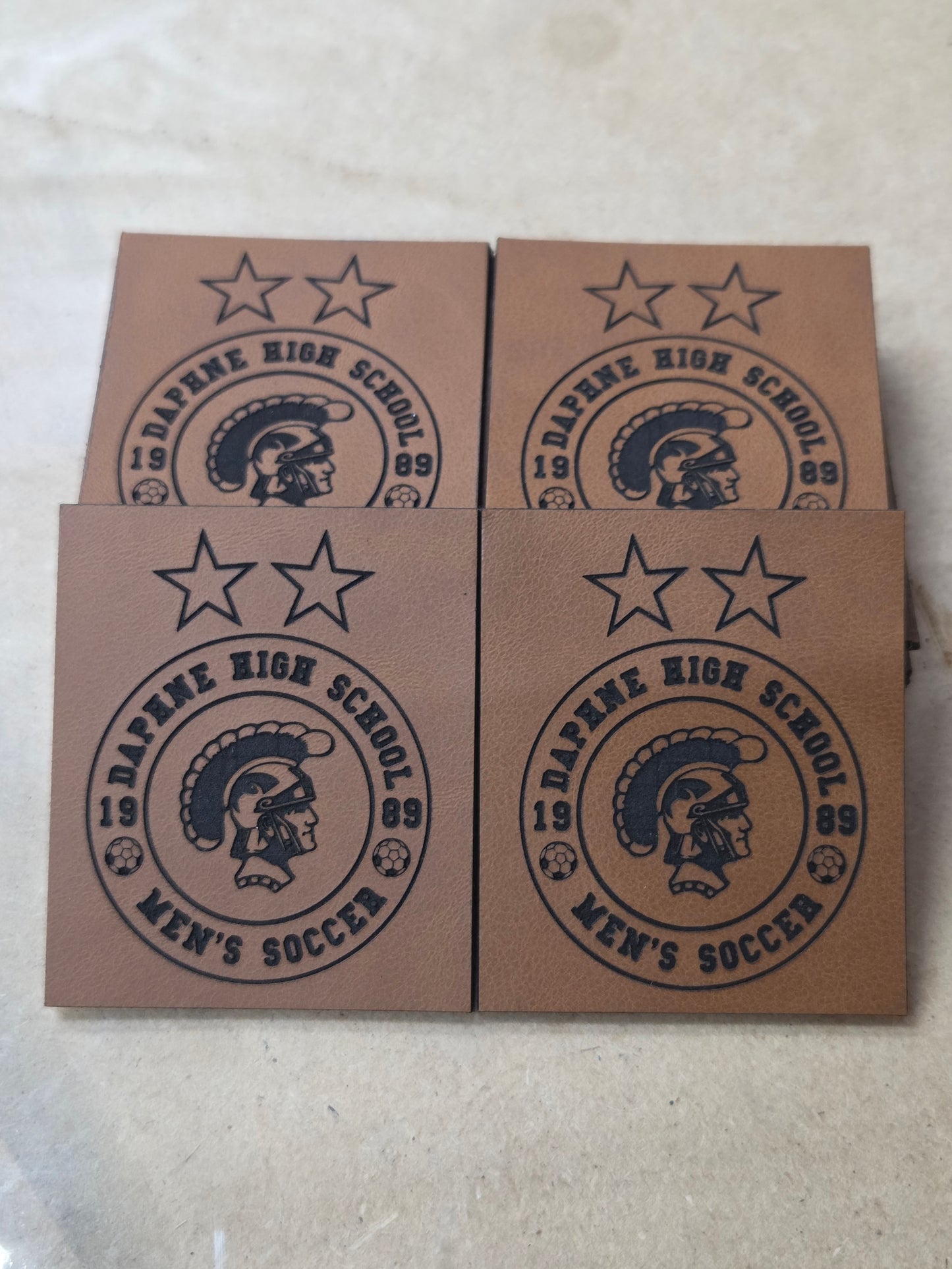 Custom Engraved Hat Patches